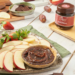 سبريد تمر المجدول مع الشوكولاتة