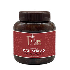 سبريد تمر المجدول مع الشوكولاتة