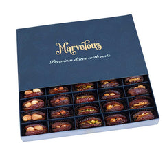 تمر مجدول بالمكسرات: لذّة حلوة ومقرمشة